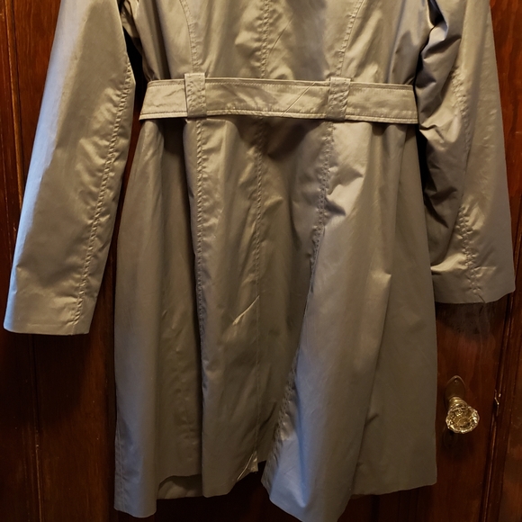 Mossimo Gray Trench Coat - Picture 6 of 6